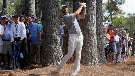 2018 Rbc Heritage Dustin Johnson Falls To Six Shots Back Bryson