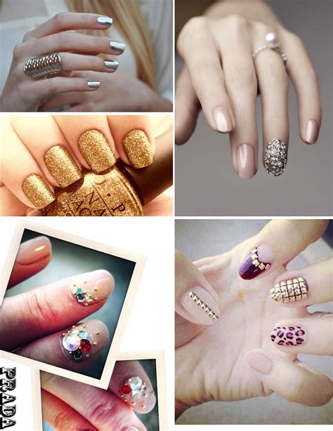 Awesome Wedding Day Manicures For Beauty Loving Brides Glam Sparkly