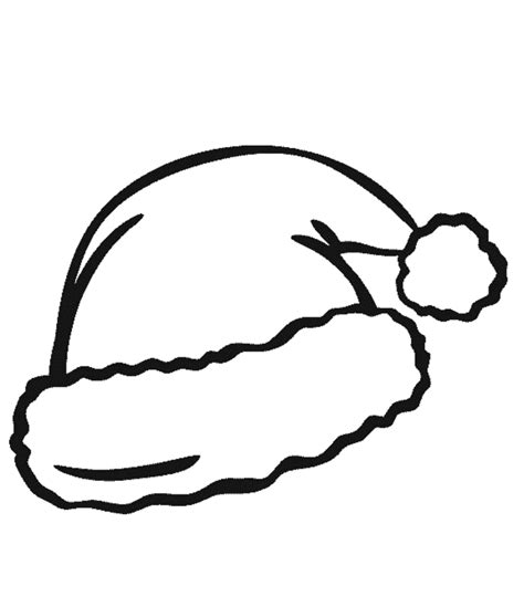 61+ best santa templates shapes, crafts & colouring pages. santa hat outline svg - Clip Art Library