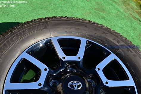18 Toyota Tundra Off Road Oem Factory Wheels Tires Trd Offroad Sequoia
