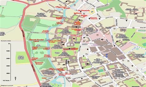 Printable Map Of Cambridge