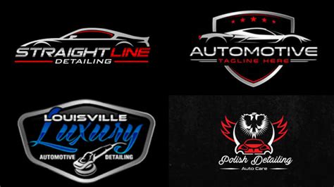 Turning your idea into a creative and unique logo! Auto Detailing Logo Design - Polkie Island