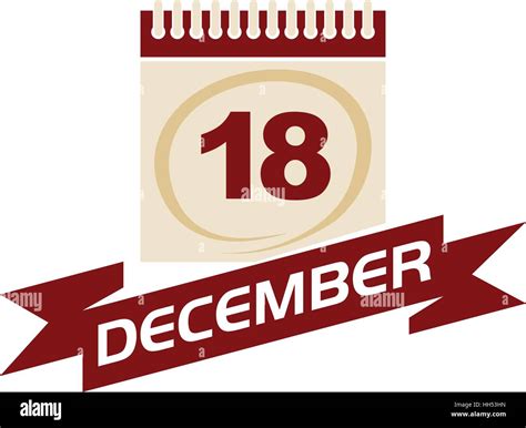 18 December Icon Hi Res Stock Photography And Images Alamy