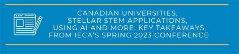 Canadian Universities Stellar Stem Applications Using Ai And More