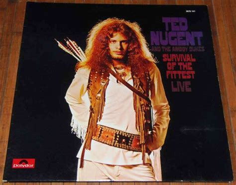 Ted Nugent And The Amboy Dukes Survival Of The Fittest Live Vinyl