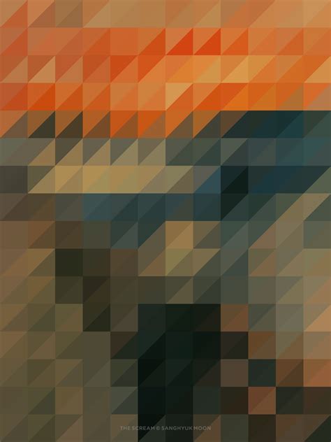 Classic Paintings Get ‘Pixelated’ - DesignTAXI.com | Classic paintings