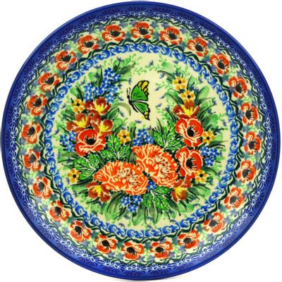 See more ideas about polish stoneware, stoneware, polish pottery. Polish Pottery 8-inch Plate | Boleslawiec Stoneware ...