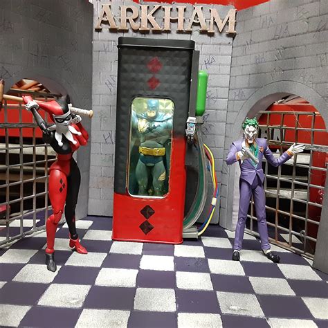 Arkham Asylum Style Diorama I Built Rbatman