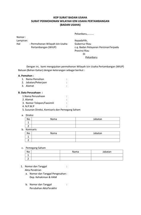 Contoh Surat Permohonan Perubahan Nomor Telepon Delinewstv