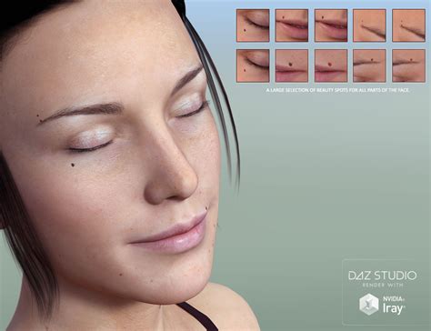 Extreme Closeup Freckles For Genesis 3 Females Daz 3d