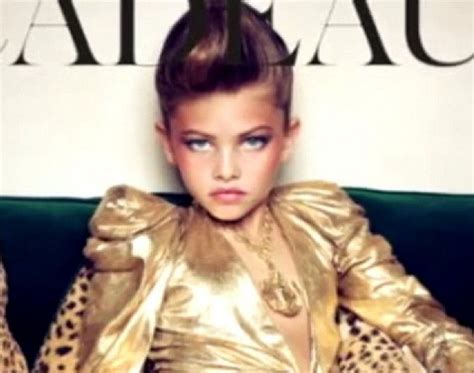 Tnz Paparazzi For U Thylane Loubry Blondeau Shocking Vogue Photos Of 10 Year Old Model