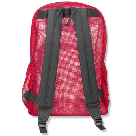 24 Bulk Trailmaker 18 Inch Deluxe Mesh Backpacks 5 Colors At