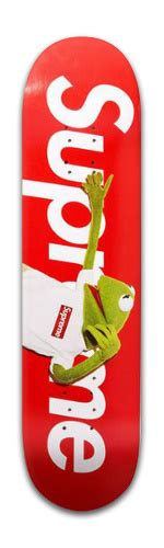Supreme Kermit The Frog Deck Banger Park Skateboard 8 X 31 34