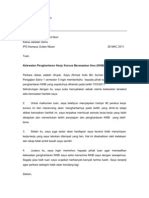 Contoh surat tunjuk sebab kecuaian kerja cute766. Surat Tunjuk Sebab Tidak Hadir Kursus