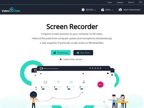 Videosolo Best Screen Recorder For Recording The Screen On Your Pc