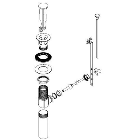 However, after recently replacing a bathtub drain (in a converted whirlpool to regular tub setup) using silicone caulk and having it leak into the downstairs. Delta Metal Pop-up Drain Assembly Replacement - RP5651PB ...