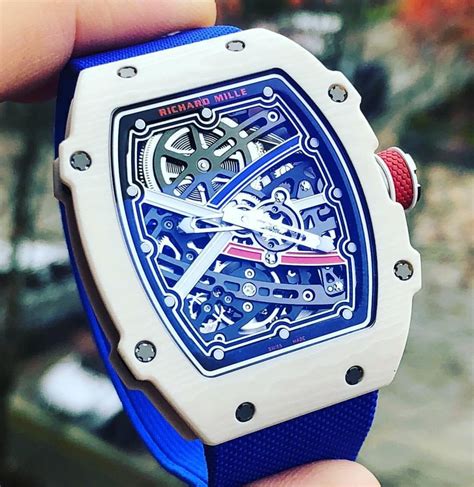 With 34 world cup victories. RICHARD MILLE NEW RM 67-02 White Quartz TPT Alexis ...