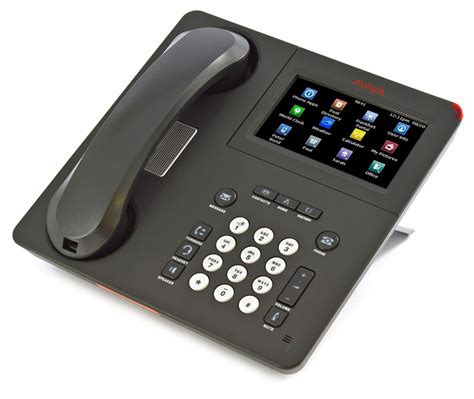 Avaya 9641g Gigabit Ip Color Touchscreen Display Phone With