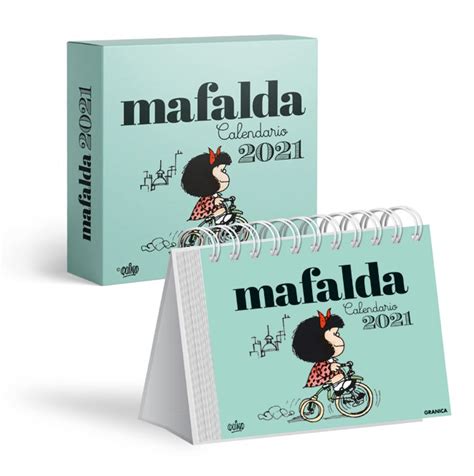 Последние твиты от mafalda oficial (@mafaldadigital). Sur Livro - CALENDÁRIO DE MESA MAFALDA 2021 VERDE