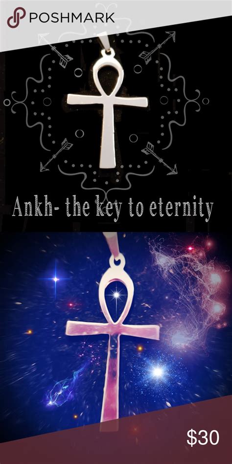 Stainless Steel Ankh The Ankh Is The Key To Eternity And Is Perfect For
