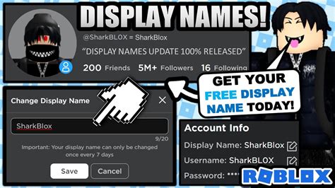 The Display Name Update Is Here 100 Released Get Your Display Name
