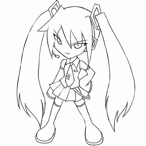 Lineart free brushes licensed under creative commons, open source, and more! Vocaloid Coloring Pages - Coloring Home