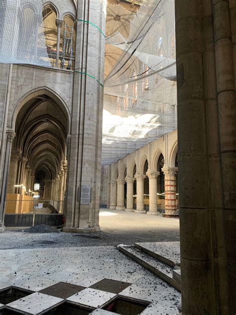 Latest Reconstruction Progress 2023 Notre Dame Restoration
