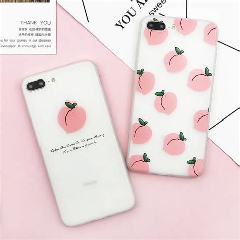 Cute Summer Phone Case For Iphone X 10 Soft Mobile Phone Back Cover For