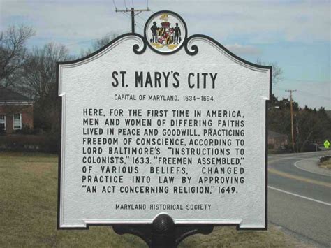 Preservation Maryland Journey Through Maryland History Seeing St