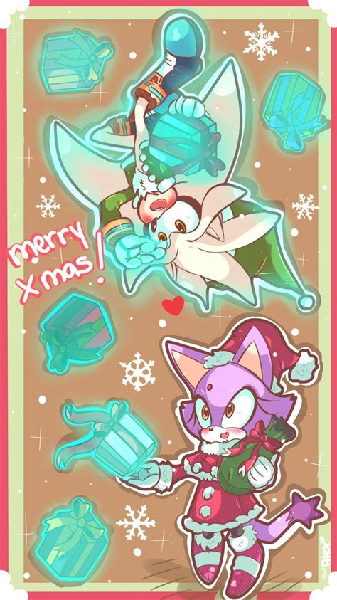 Silver And Blaze Wish You A Merry Christmas By Chibiirosedeviantart