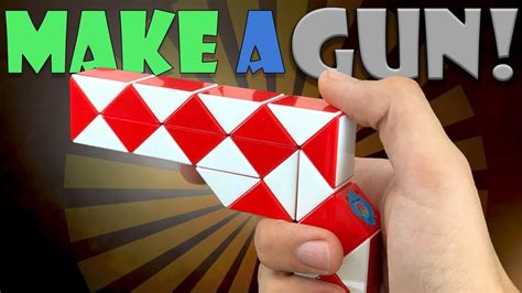 How To Solve Rubiks Snake Cube Puzzle Into A Gun Simple Thourough