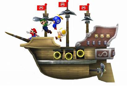 Mario Airship Bros Galaxy Ship Pirate Blimp