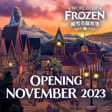 World Of Frozen To Open In Hong Kong Disneyland This November