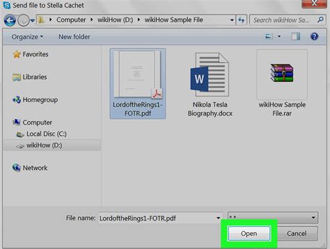How To Send Files On Skype On Pc Or Mac 7 Steps With Pictures