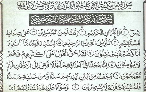 Surah Yasin Ayat 1 Hingga 20 / Surat Yasin Arab Latin Dan Terjemah