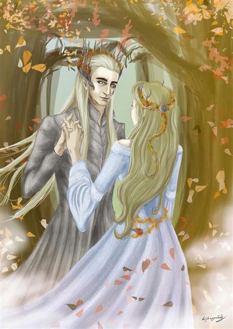 Thranduil And Wife Legolas And Thranduil Tauriel Tolkien Elves Jrr