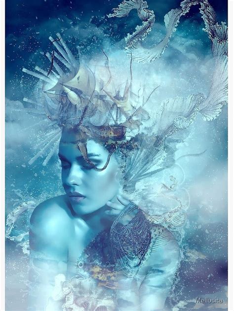 Amphitrite The Queen Of The Sea In 2021 Art Water Art Goddess Of