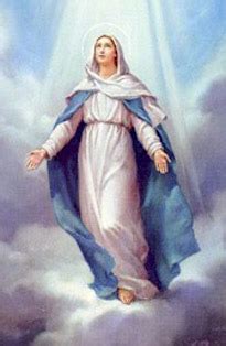 Asuncion de maria al cielo para niños. Y subió al Cielo; es que subió en cuerpo y alma
