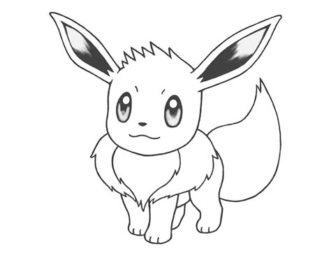 Free Eevee Pokemon Coloring Pages, Download Free Eevee Pokemon Coloring