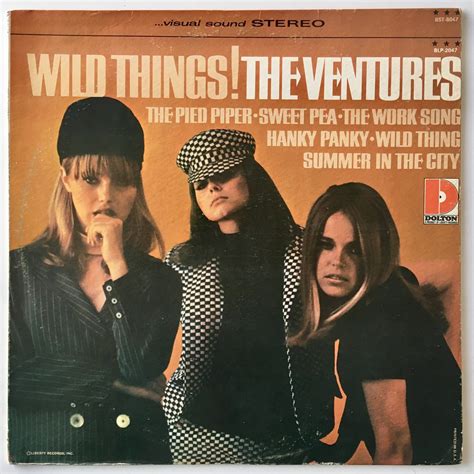 Wild Things! - The Ventures - Fonts In Use