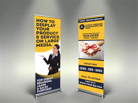 Retractable Banner For Advertising And Business Promotion