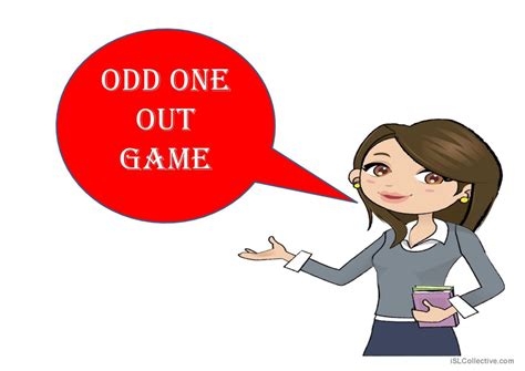 Odd One Out Game English Esl Powerpoints