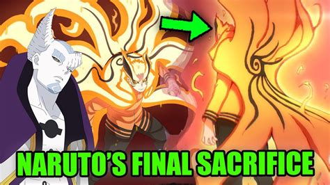 Narutos Ultimate Sacrifice And New Kurama Form Narutos Death Naruto Vs Isshiki Boruto
