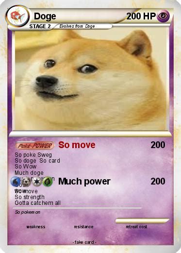 Every pokemon card has a rarity symbol (with exceptions… like promo cards). Pokémon Doge 30 30 - So move - My Pokemon Card
