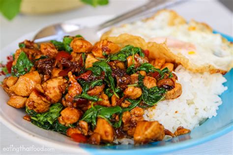Spicy Thai Basil Chicken Pad Krapow Gai Recipe