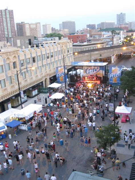 Windy City Ribfest Uptowns Ribfest From Above Looking So Flickr