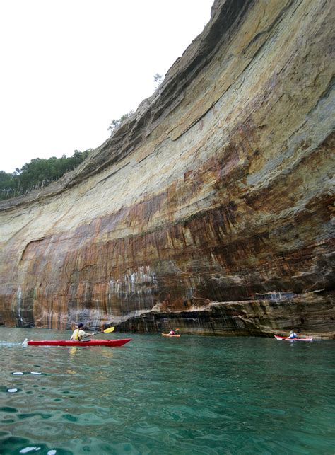 Pictured Rocks National Shoreline In Michigans Upper Peninsula