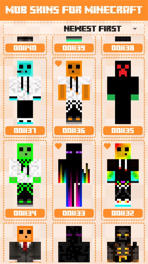 Mob Skins For Minecraft Peamazonitappstore For Android