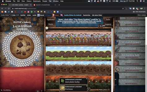 Cookie clickers' endless gameplay will allow you to play for an indefinite amount of time. first cookie clicker game in years, I've been on this run ...