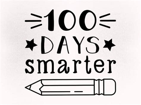100 days smarter svg 100 hearts svg 100th day of school svg silhouette cricut cut file buy